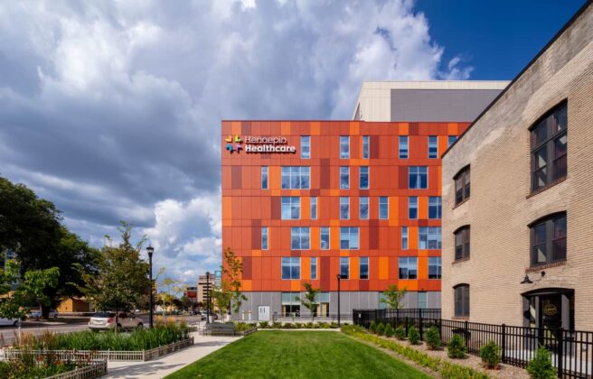 Pocket Park at Hennepin Healthcare Clinic & Specialty Center