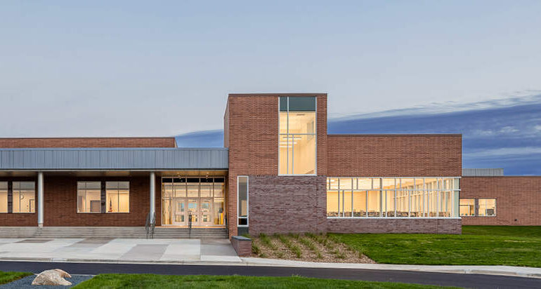 Brookview Elementary School Entrance