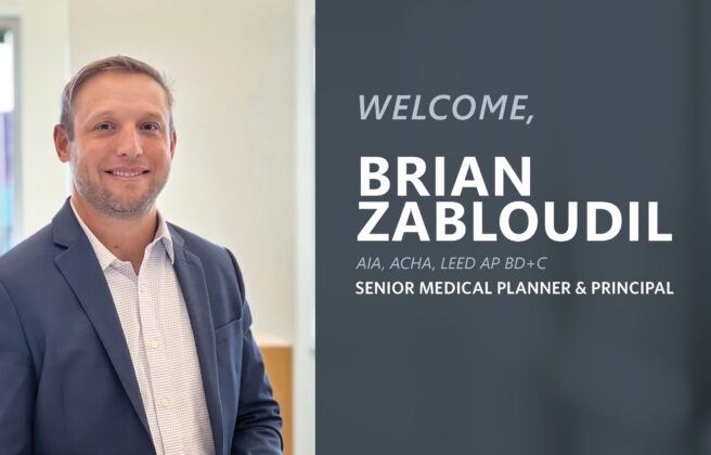 Brian Zabloudil New Hire Photo with the message 