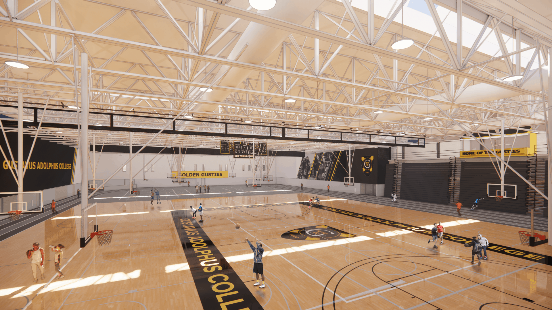 Gustavus Adolphus College, Lund Center Expansion and Renovation BWBR