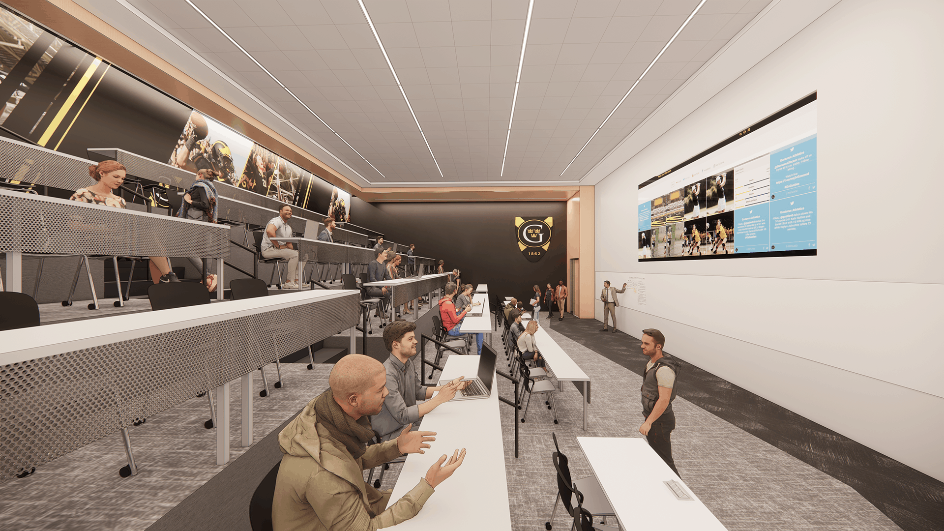 Gustavus Adolphus College, Lund Center Expansion and Renovation BWBR