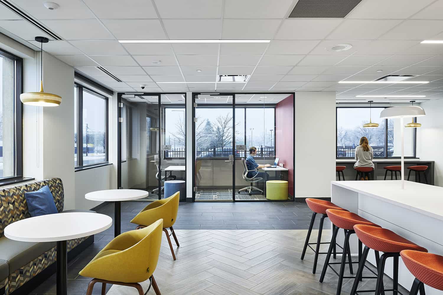 Workplace Remodel - BWBR - Workplace Renovation Look Compar Obscure Features