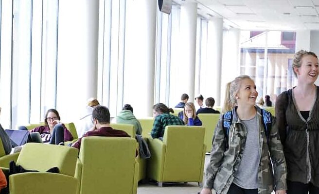 North Dakota State University STEM students breakout spaces