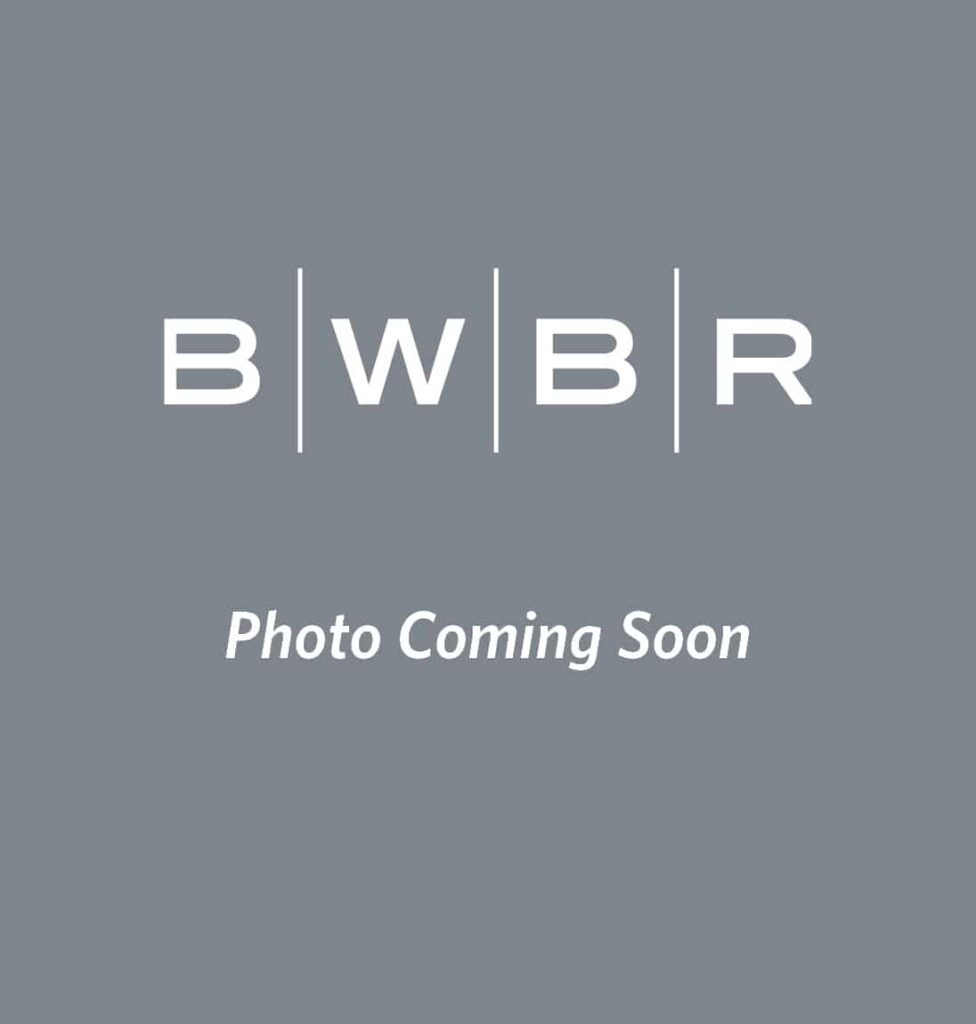 The white colored BWBR logo on a light gray background serving as a headshot placeholder. The text below the logo reads Photo Coming Soon