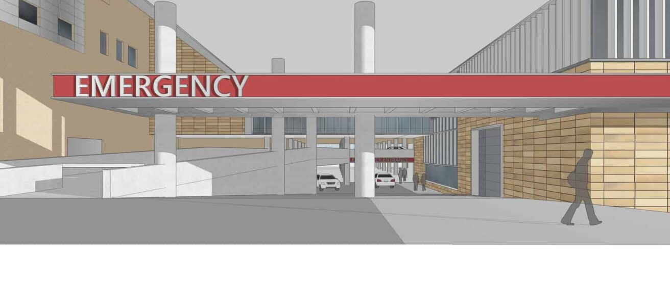 Trinity Mercy Medical Center-Sioux City ED, Surgery, Parking Schematic Design Study