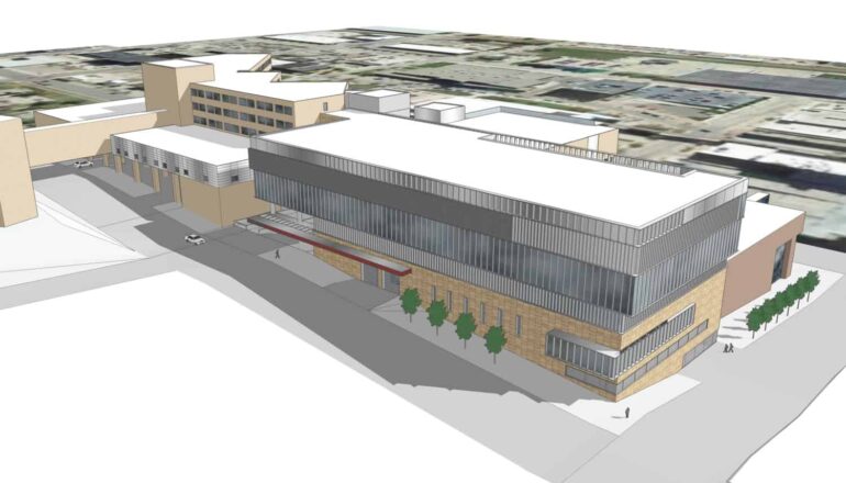 Trinity Mercy Medical Center-Sioux City ED, Surgery, Parking Schematic Design Study